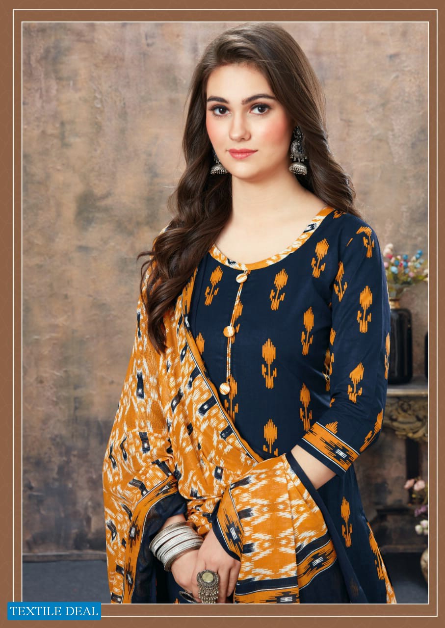 Mayur Ikkat Vol-13 Wholesale Pure Cotton Printed Dress Material