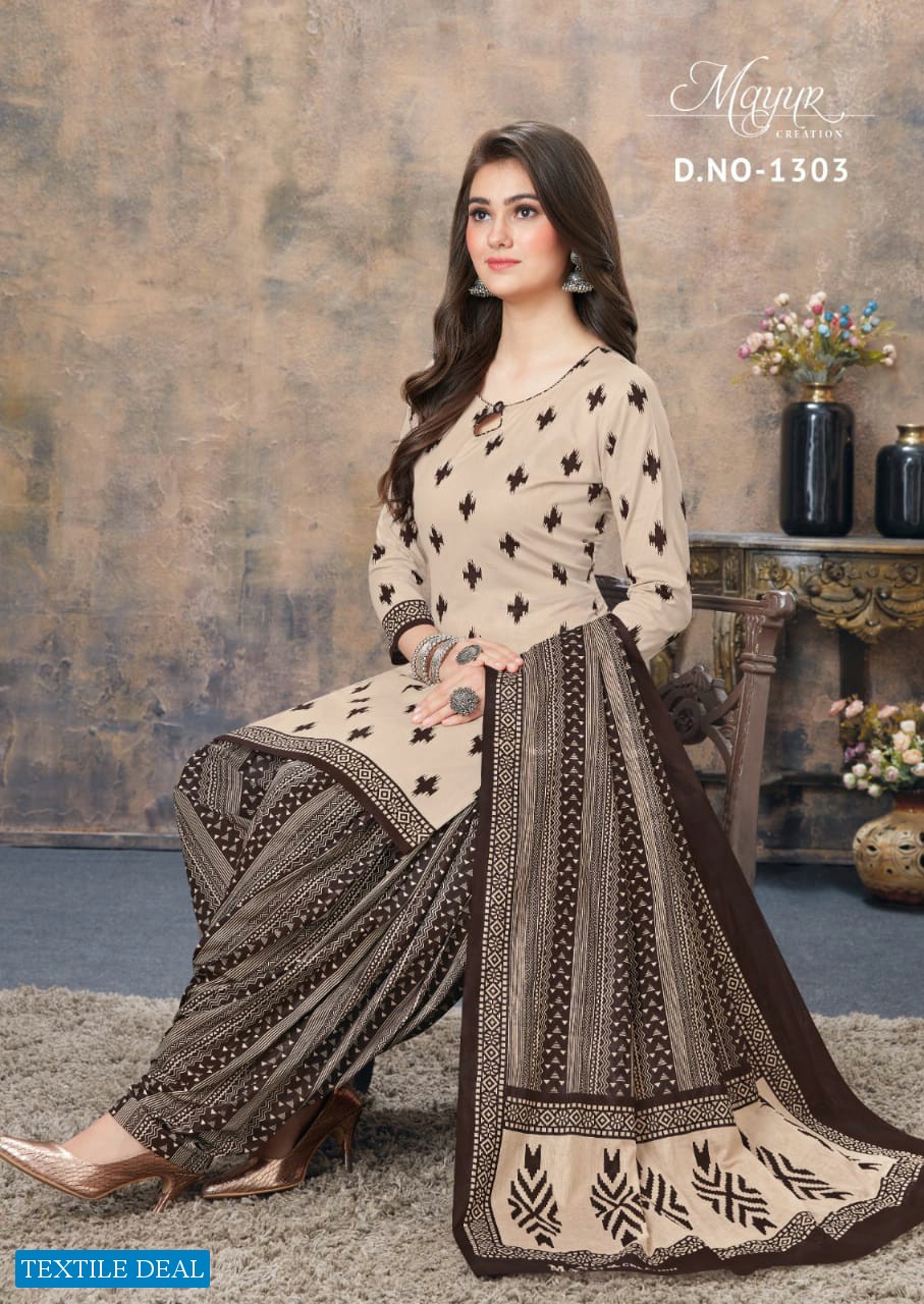 Mayur Ikkat Vol-13 Wholesale Pure Cotton Printed Dress Material