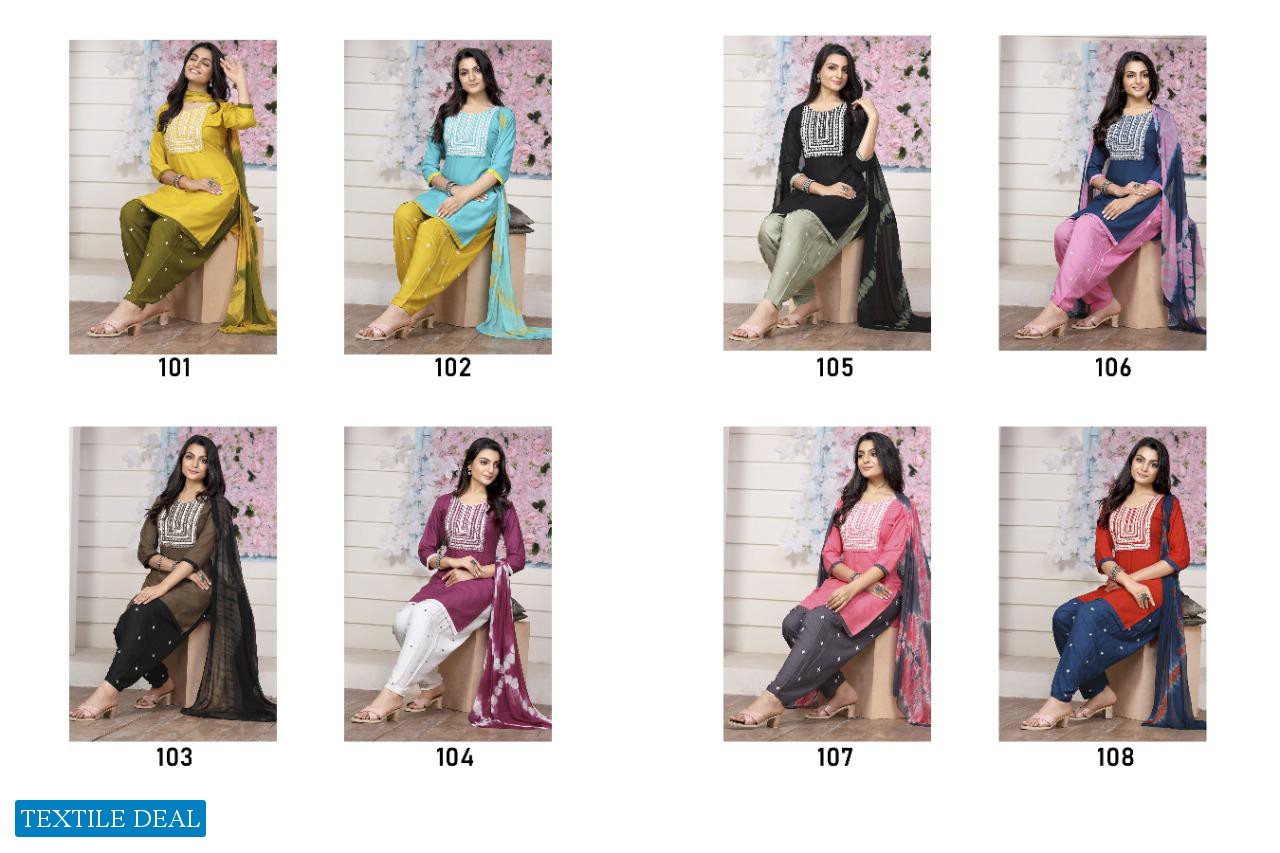 Master Flash Wholesale Readymade Patiyala Suits Collection