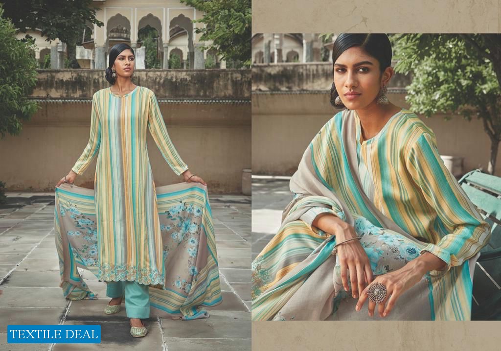 PRM Forbes Vol-2 Wholesale Pure Jaam Silk With Fancy Emb Work Dresses