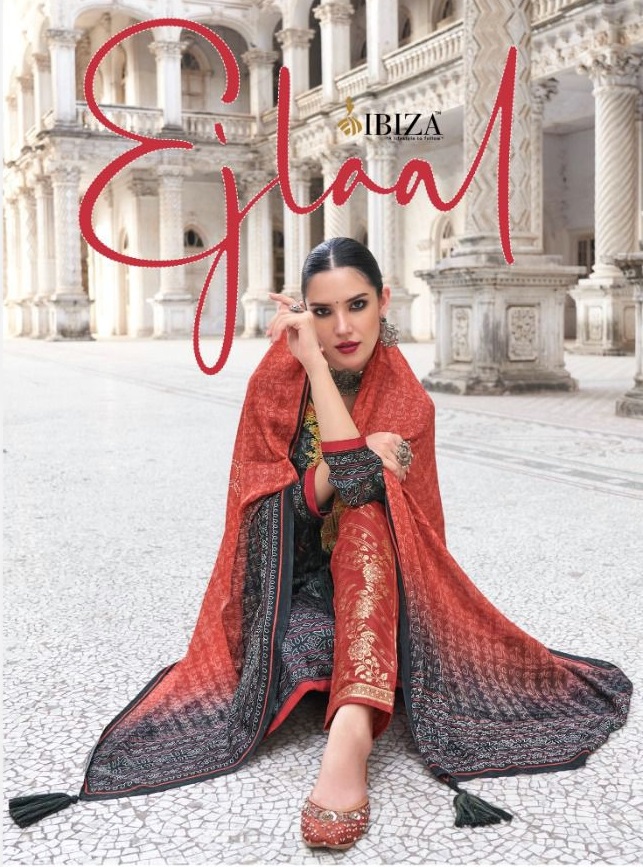 Ibiza Ejlaal Wholesale Pure Gajji Silk With Embroidery Work Salwar Suits