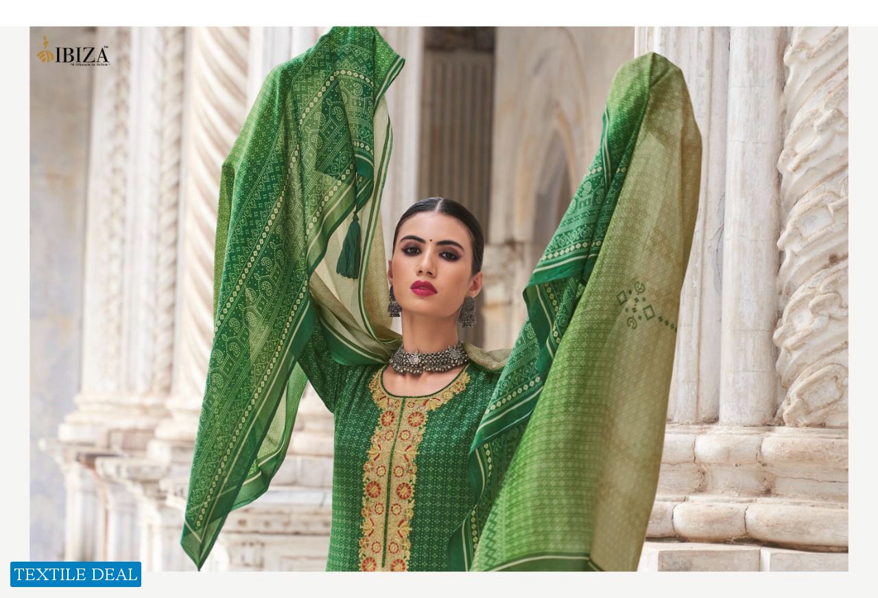 Ibiza Ejlaal Wholesale Pure Gajji Silk With Embroidery Work Salwar Suits