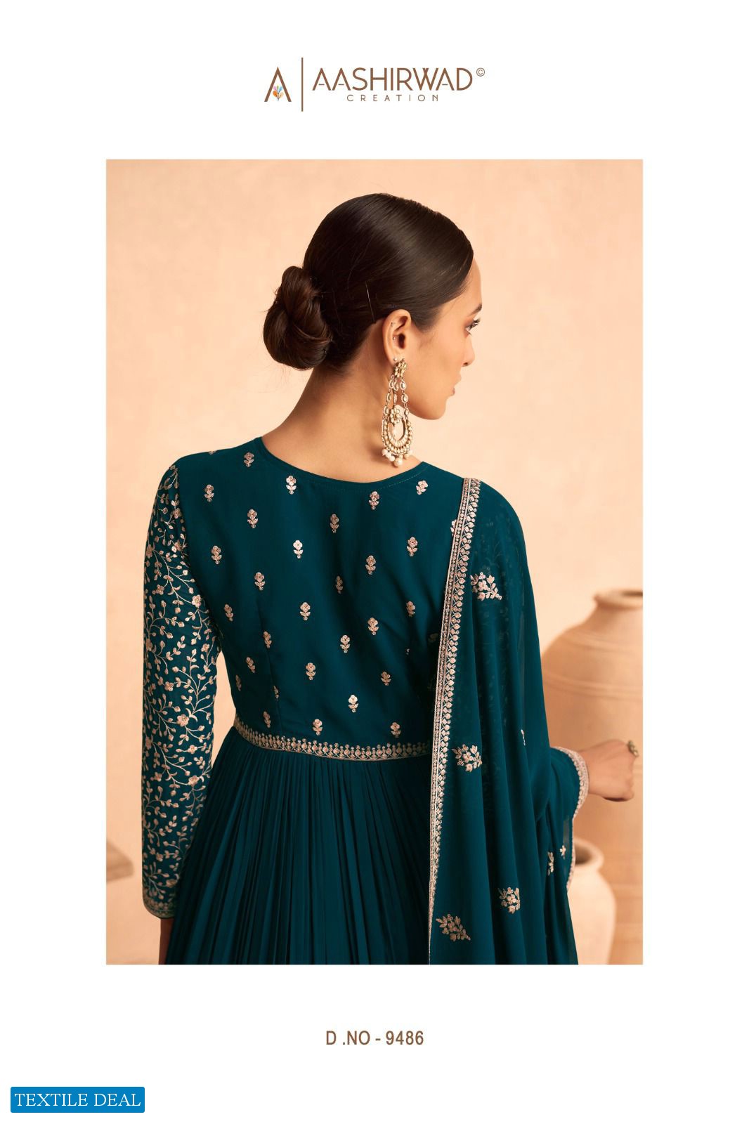 Aashirwad Leela Wholesale Designer Anarkali Salwar Suits