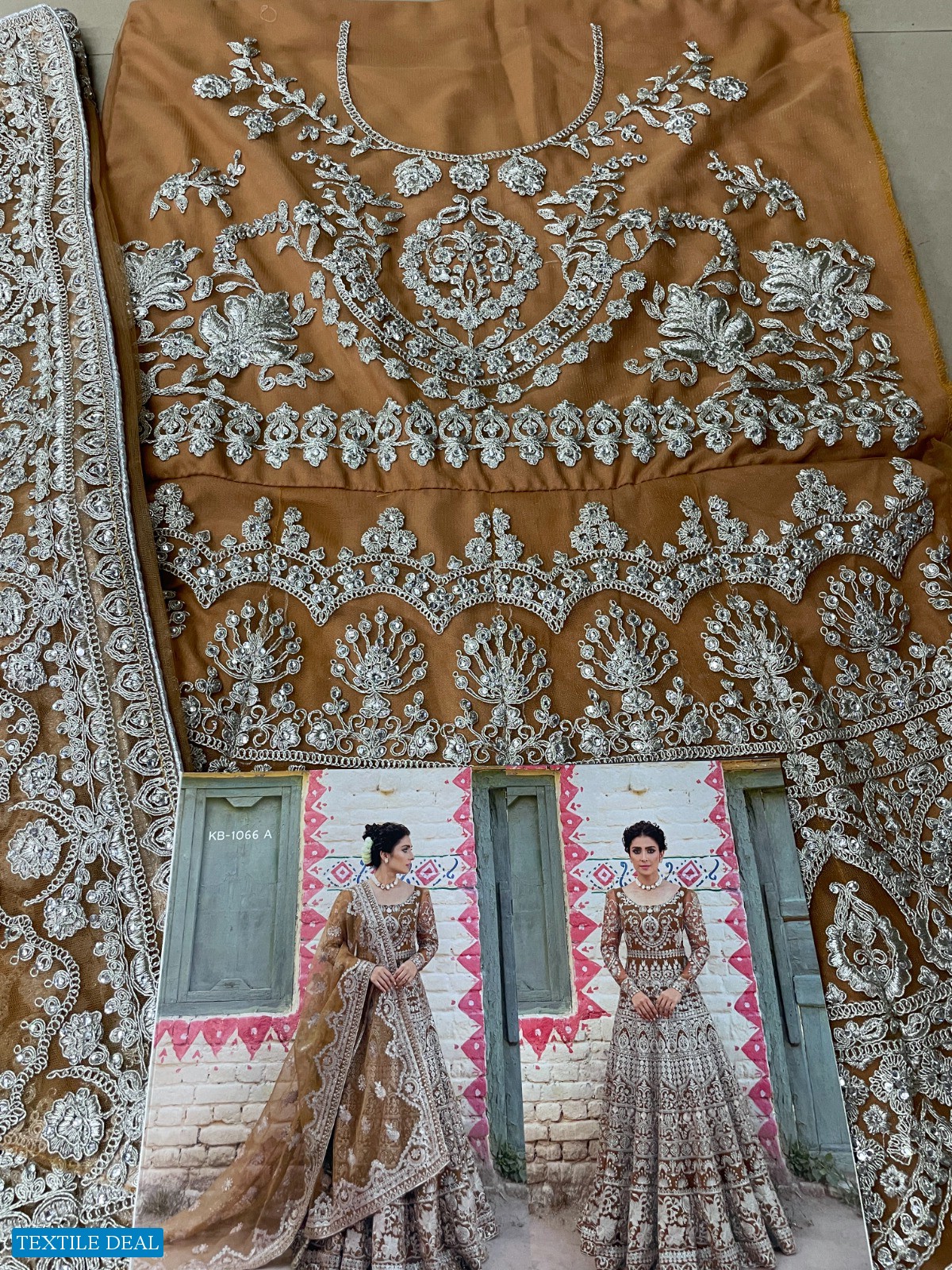 KB-1066 Wholesale Birdal Anarkali Gown Catalogue