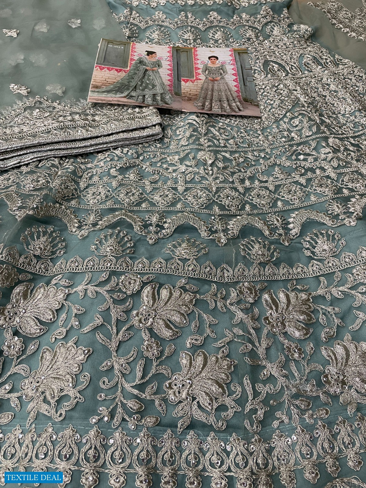 KB-1066 Wholesale Birdal Anarkali Gown Catalogue