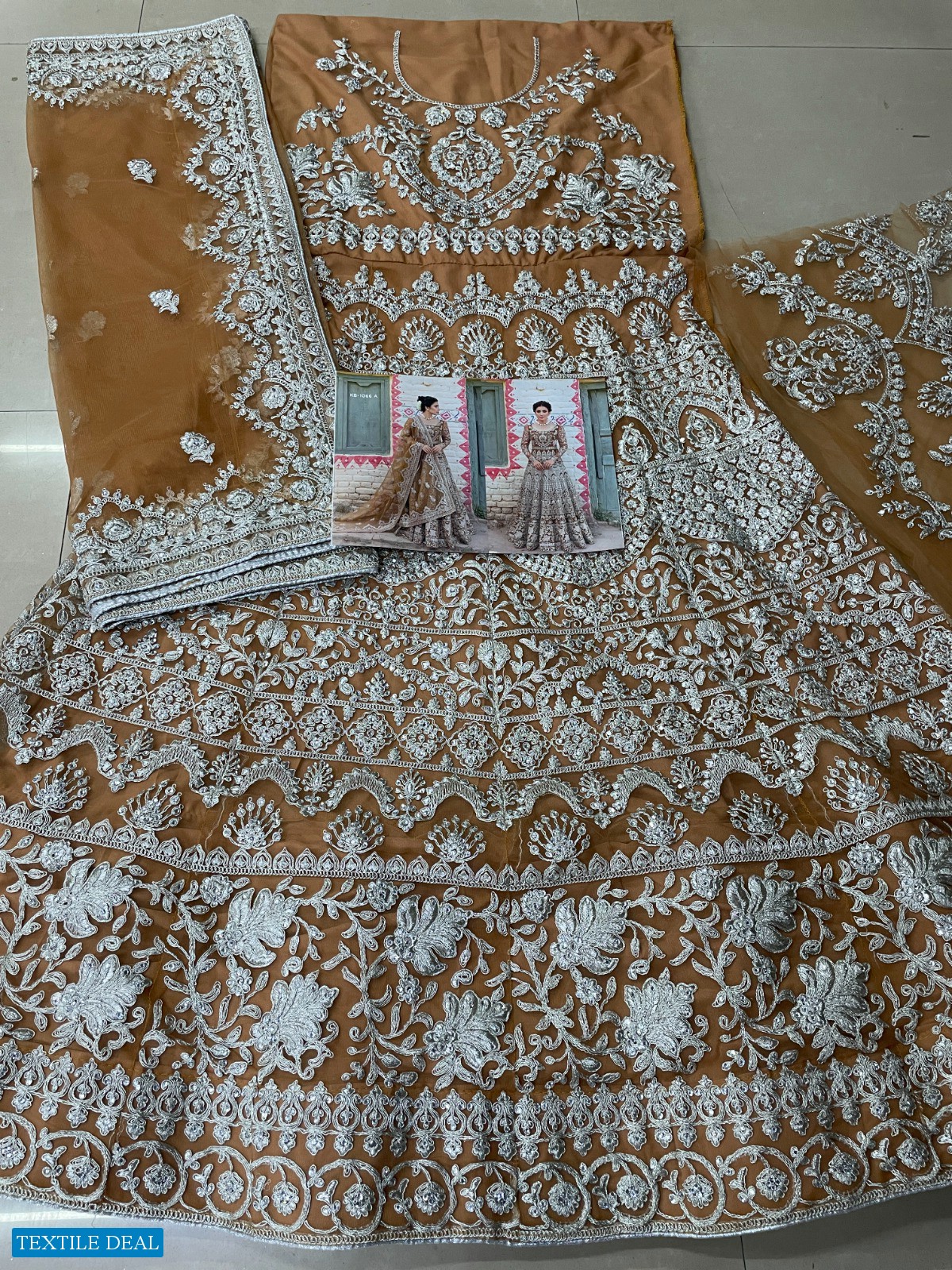 KB-1066 Wholesale Birdal Anarkali Gown Catalogue