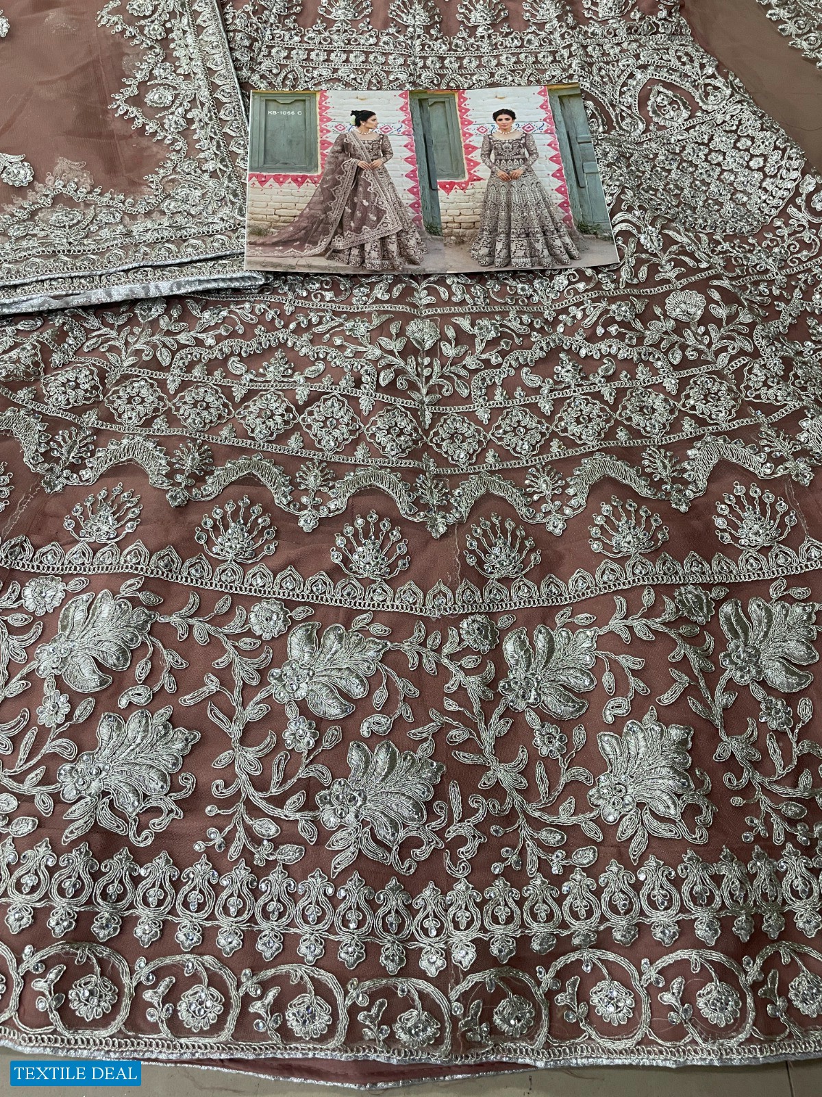 KB-1066 Wholesale Birdal Anarkali Gown Catalogue