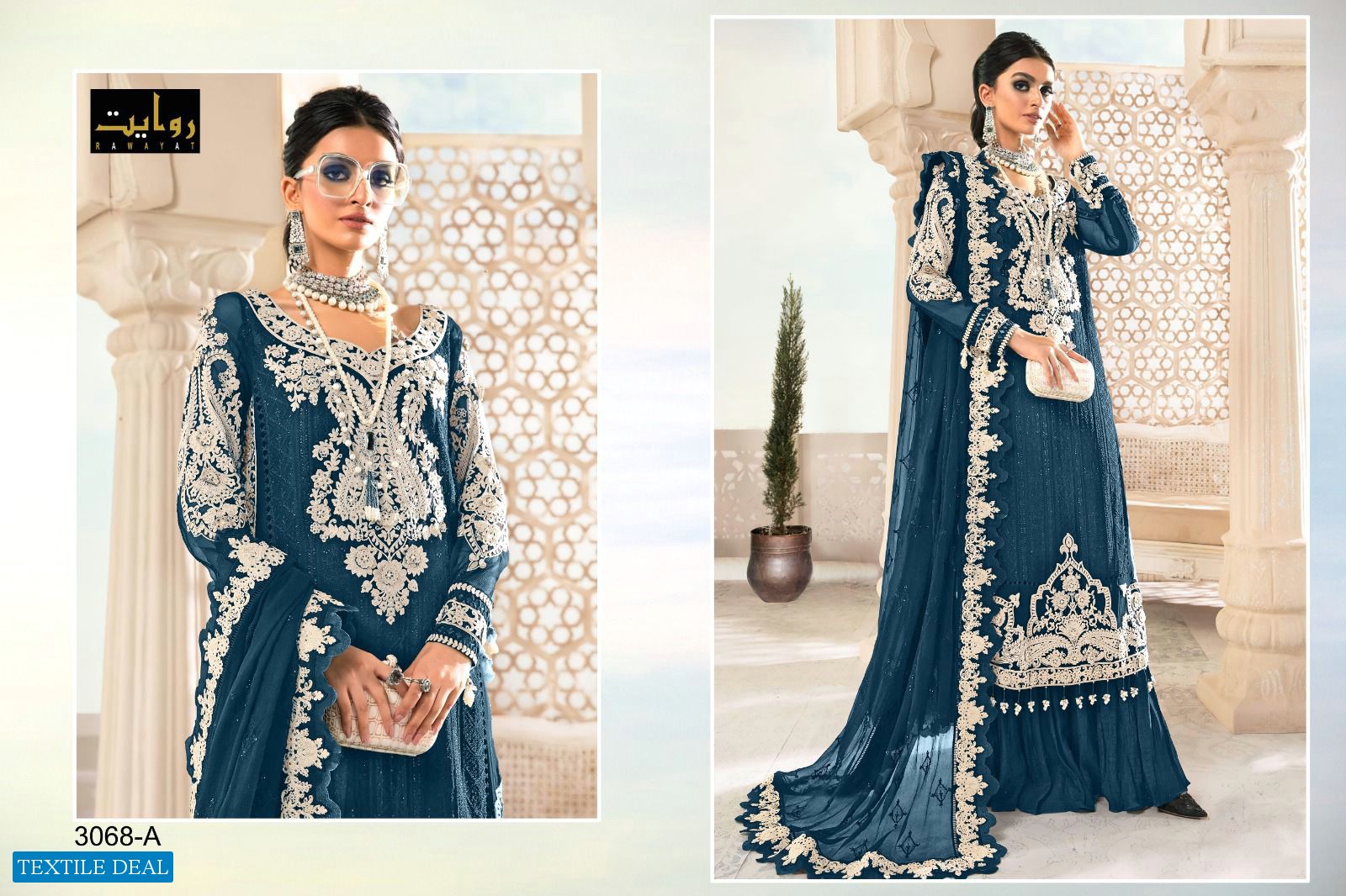 Rawayat Mushq Vol-14 Wholesale Pakistani Concept Pakistani Suits