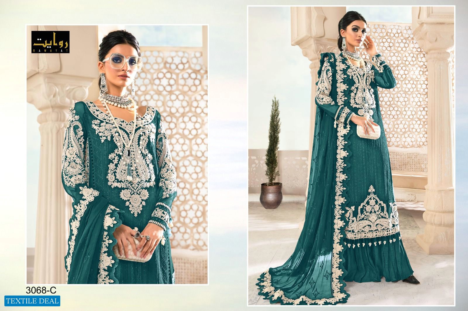 Rawayat Mushq Vol-14 Wholesale Pakistani Concept Pakistani Suits