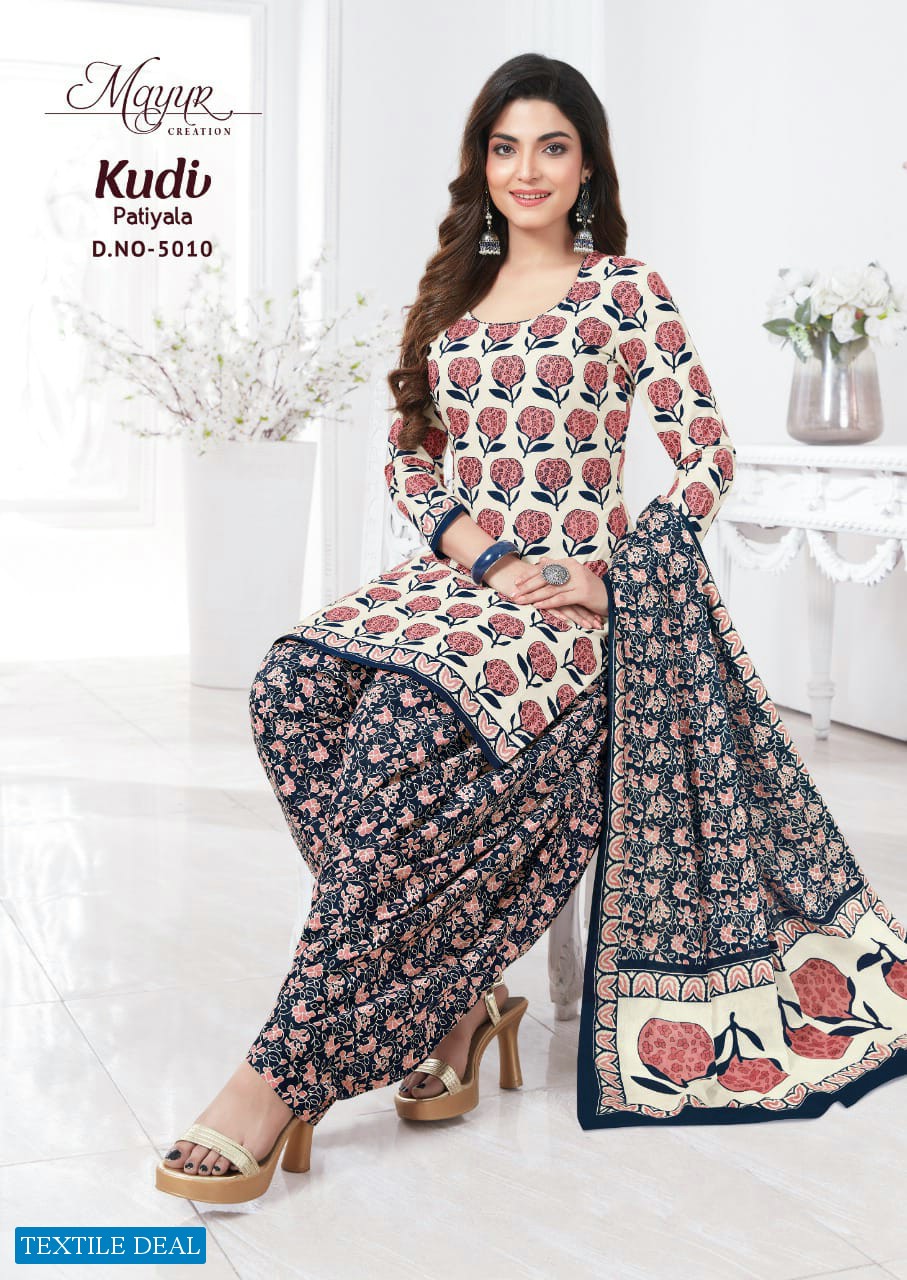 Mayur Kudi Patiyala Vol-5 Wholesale Patiyala Cotton Dress Material