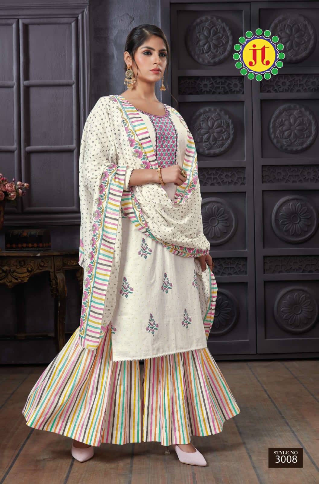 JT Aakansha Vol-3 Wholesale Pure Cotton Regular Wear Dresses