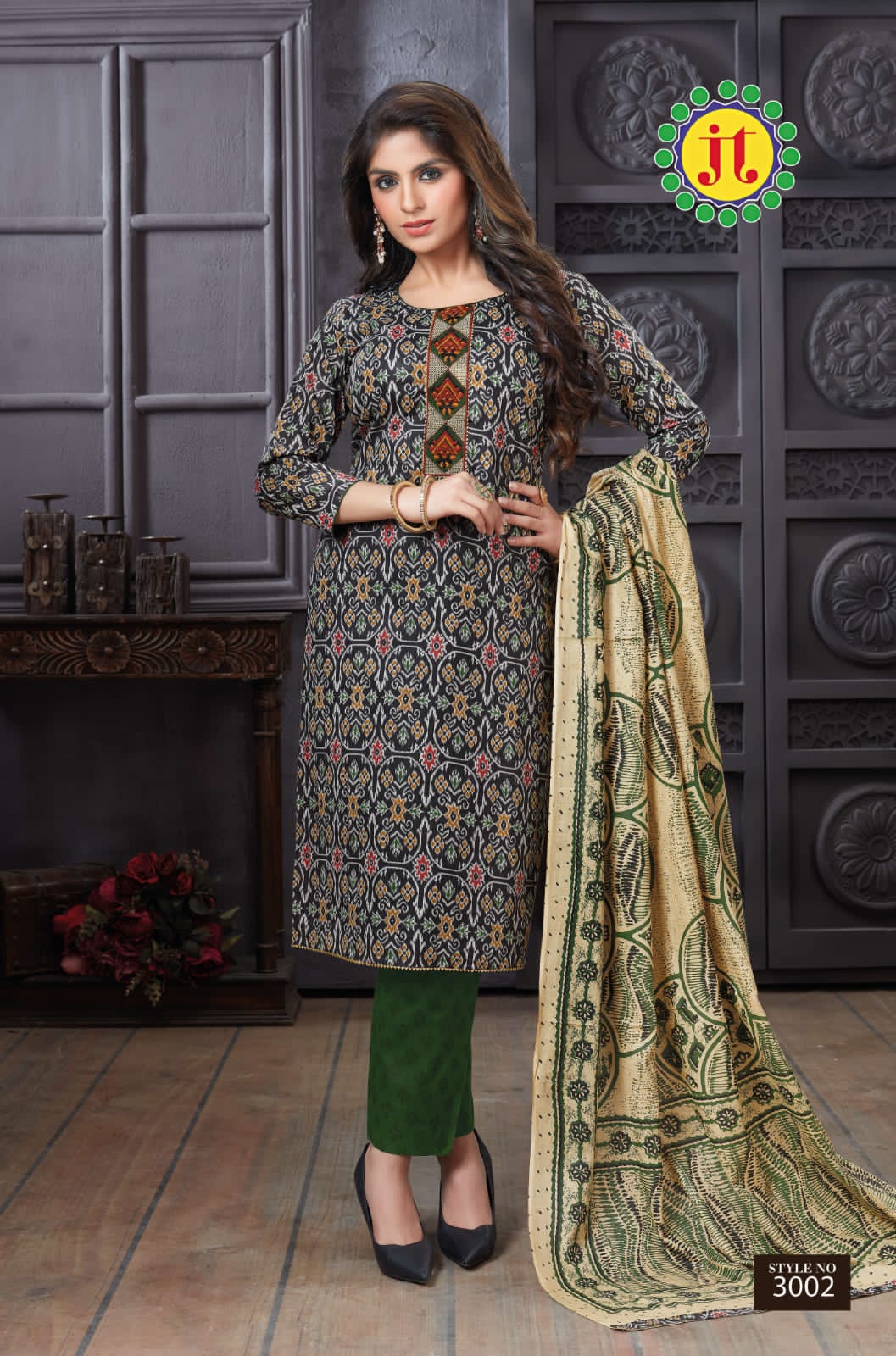 JT Aakansha Vol-3 Wholesale Pure Cotton Regular Wear Dresses