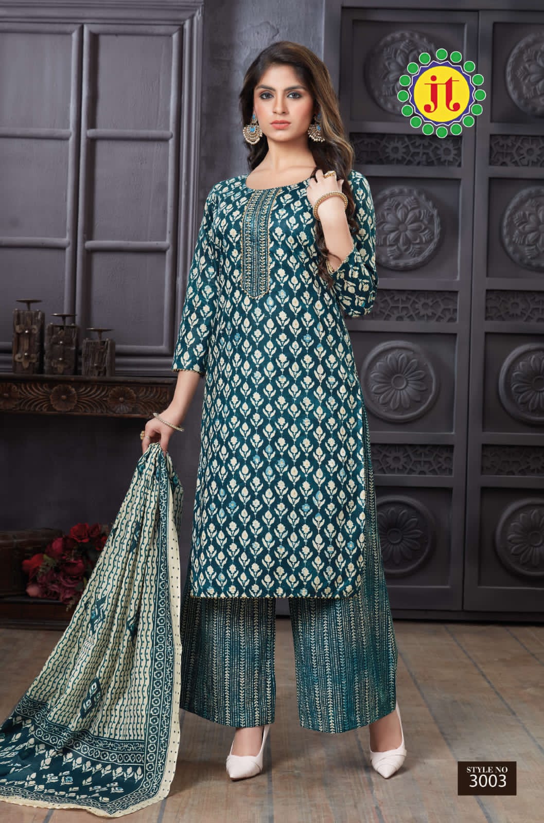 JT Aakansha Vol-3 Wholesale Pure Cotton Regular Wear Dresses