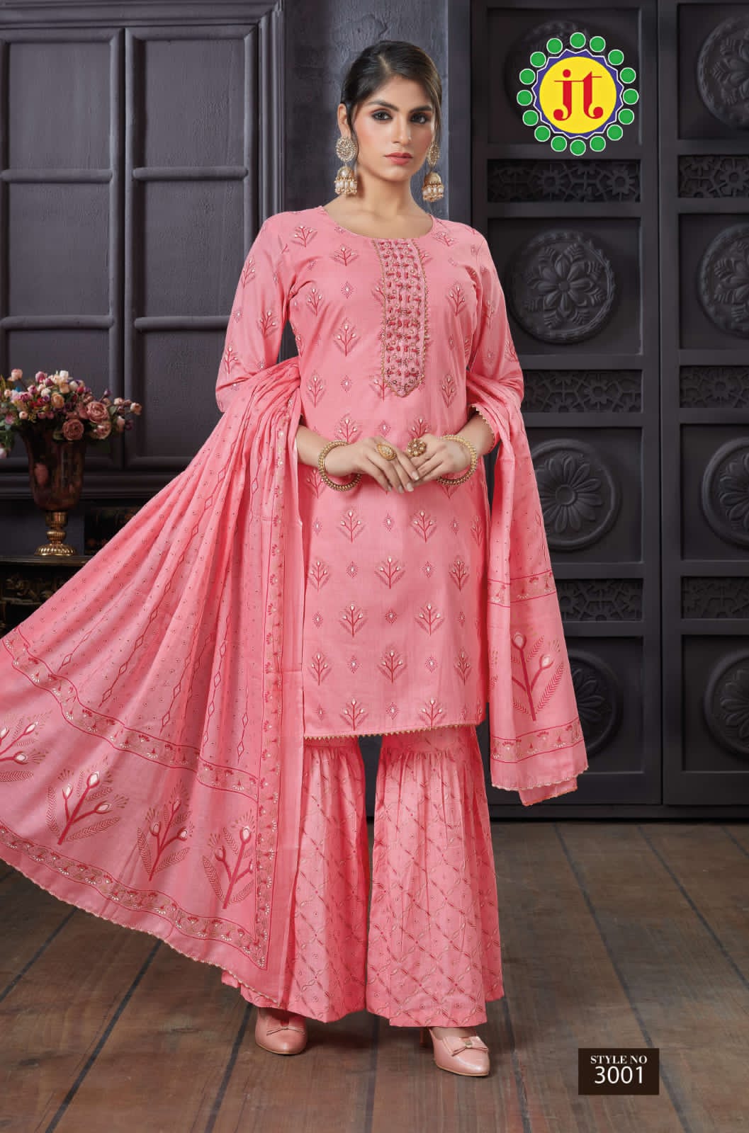 JT Aakansha Vol-3 Wholesale Pure Cotton Regular Wear Dresses