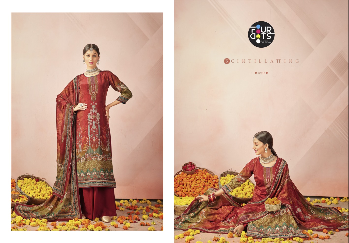 AARSHIYA BY FOURDOTS NATURAL CRAPE DESIGNER SALWAR KAMEEZ