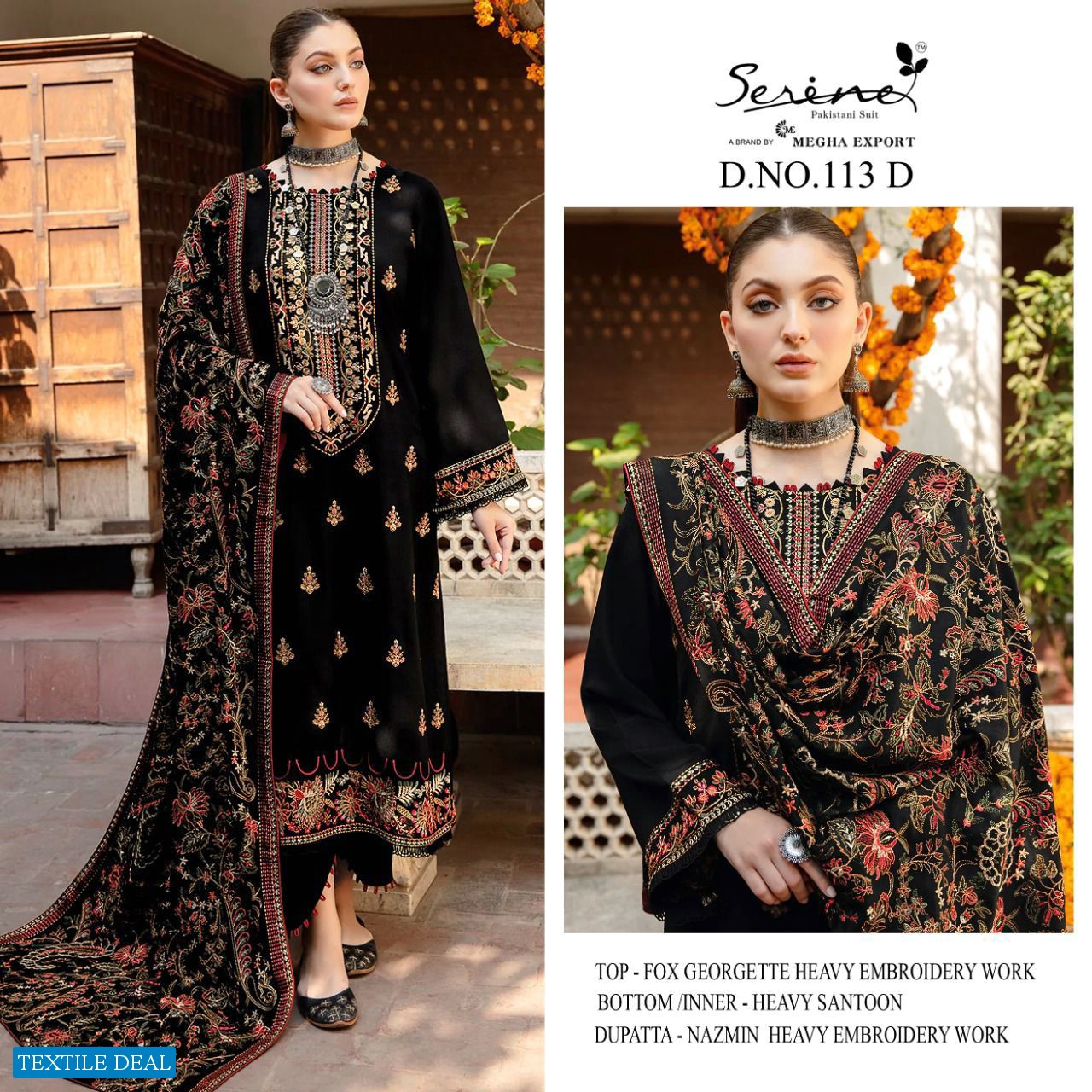 Serine S-113 Wholesale Pakistani Concepts Pakistani Suits