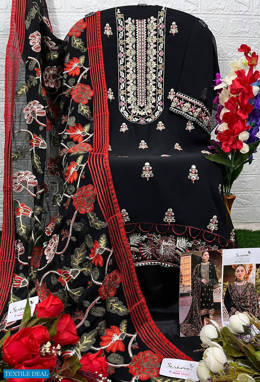 Serine S-113 Wholesale Pakistani Concepts Pakistani Suits