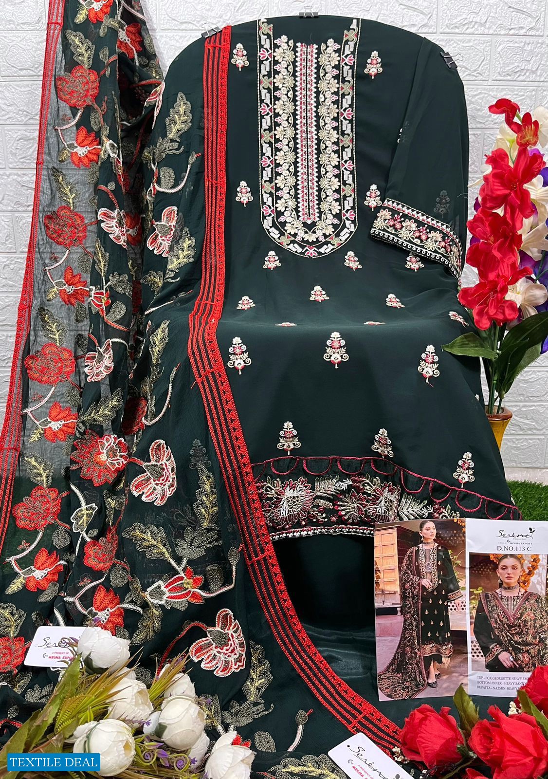 Serine S-113 Wholesale Pakistani Concepts Pakistani Suits