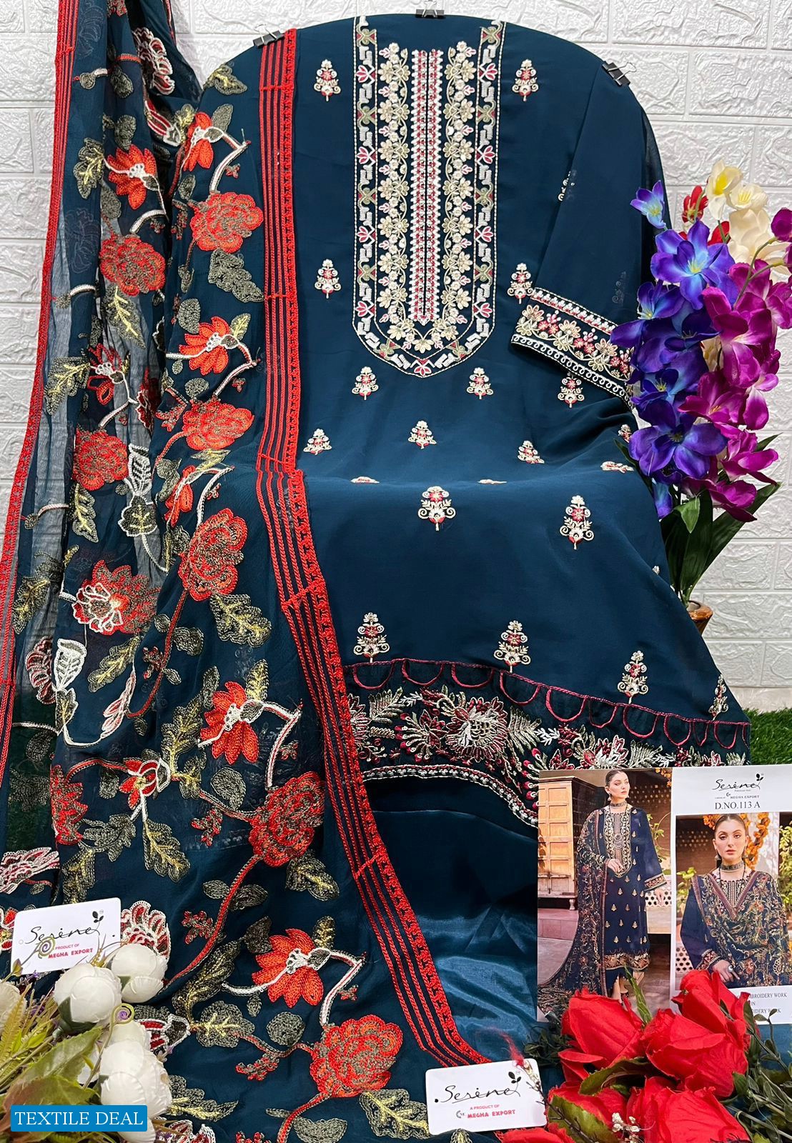Serine S-113 Wholesale Pakistani Concepts Pakistani Suits