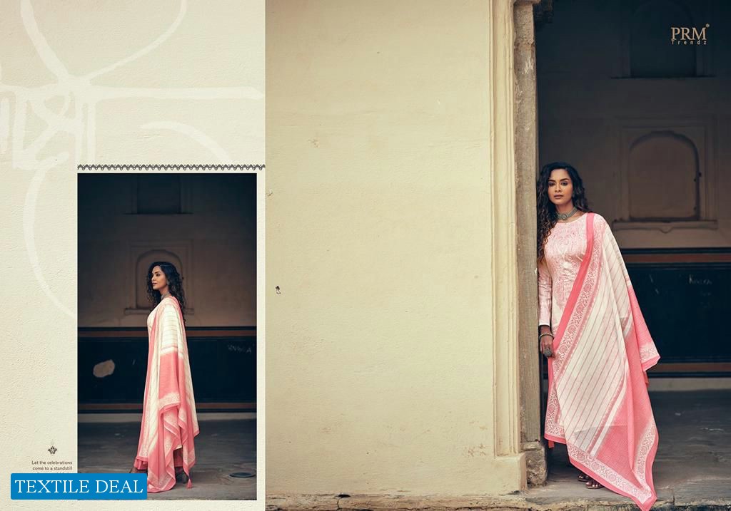 PRM TRENDZ IQRAAR SILK DIGITAL PRINT HAND WORK SALWAR KAMEEZ