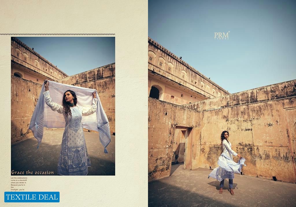 PRM TRENDZ IQRAAR SILK DIGITAL PRINT HAND WORK SALWAR KAMEEZ