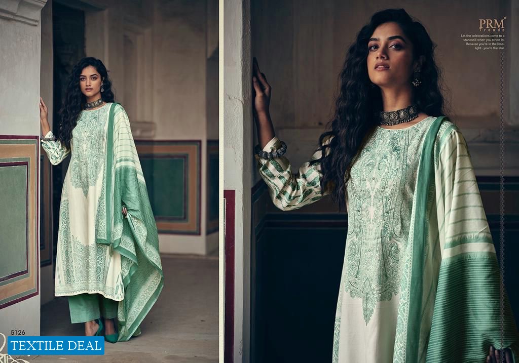 PRM TRENDZ IQRAAR SILK DIGITAL PRINT HAND WORK SALWAR KAMEEZ