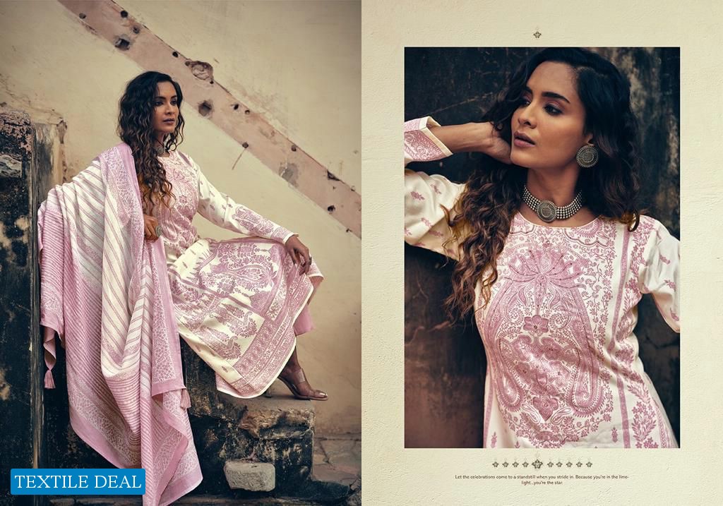 PRM TRENDZ IQRAAR SILK DIGITAL PRINT HAND WORK SALWAR KAMEEZ