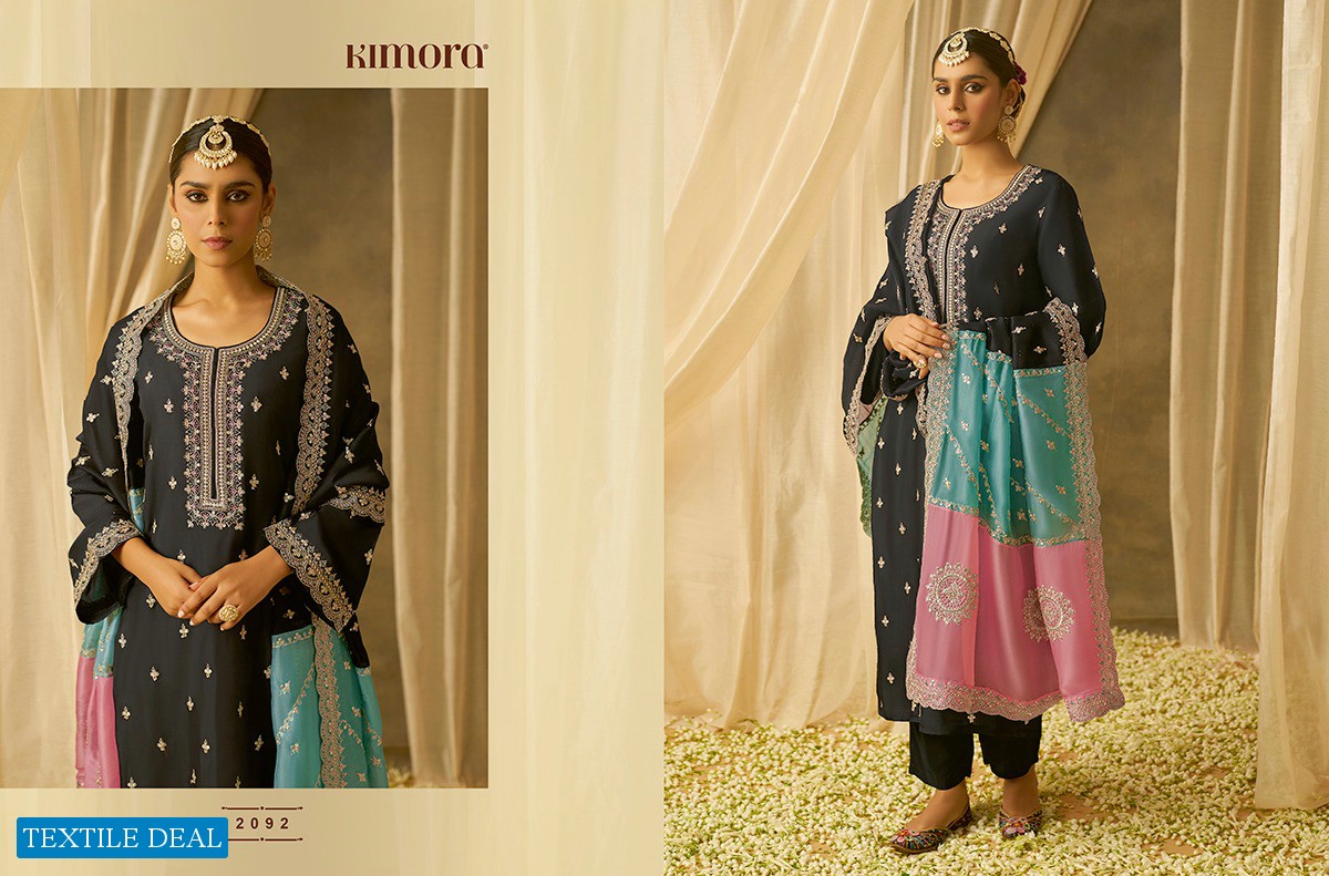 KIMORA VOL 39 CHANDANI WEDDING WEAR EMBROIDARY SALWAR KAMEEZ