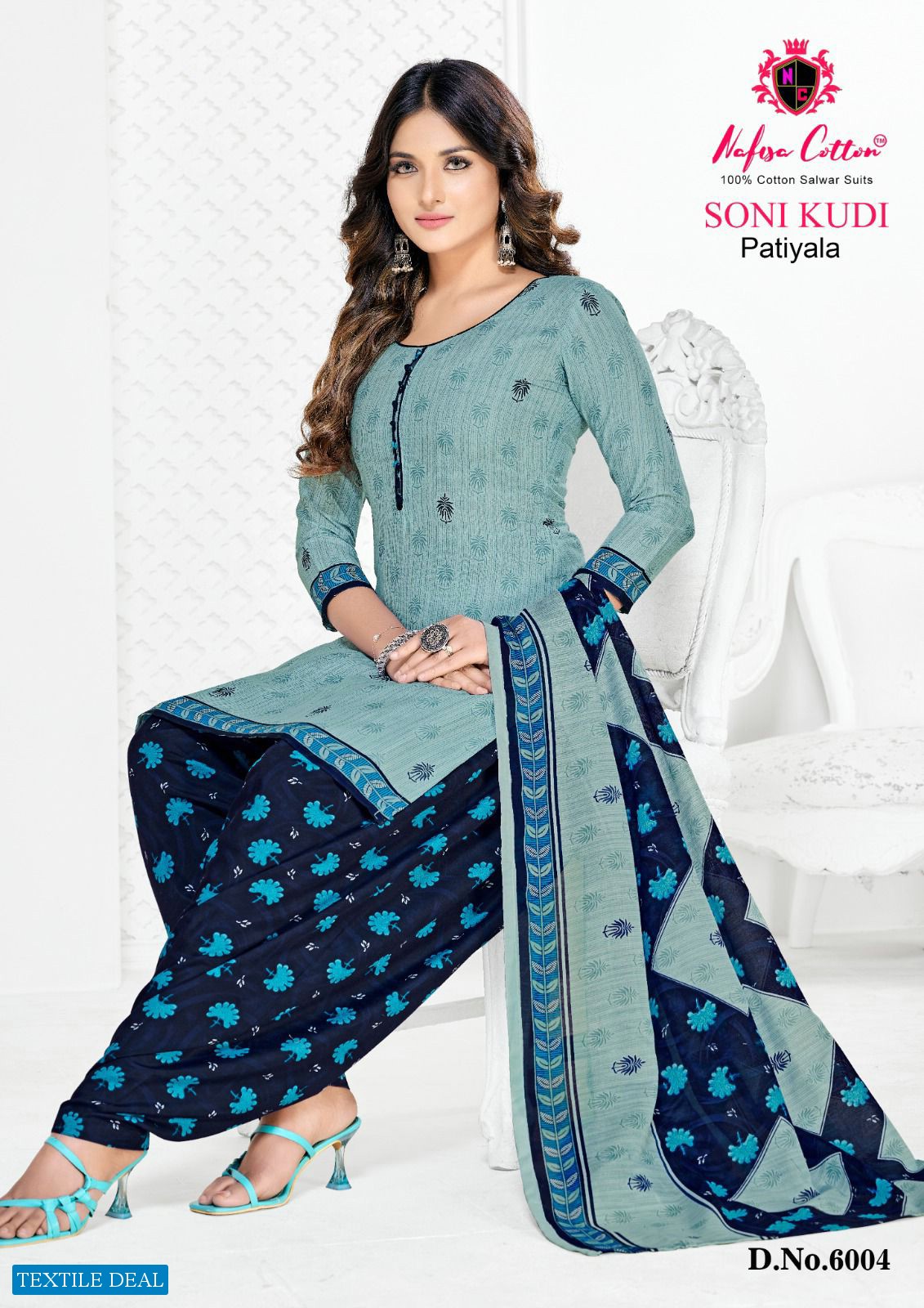 Nafisa Soni Kudi Vol-6 Wholesale Soft Cotton Printed Dress Material