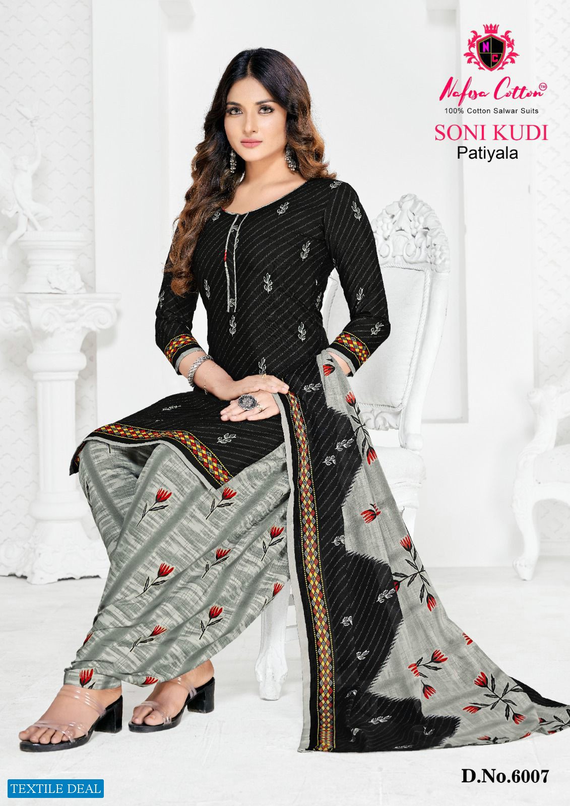 Nafisa Soni Kudi Vol-6 Wholesale Soft Cotton Printed Dress Material