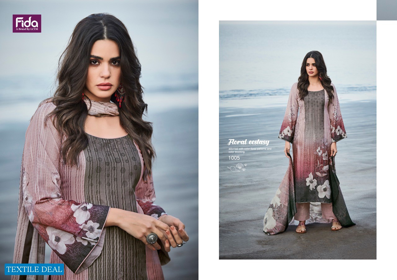 Fida Aaira Wholesale Digital Karachi Cotton Dress Material
