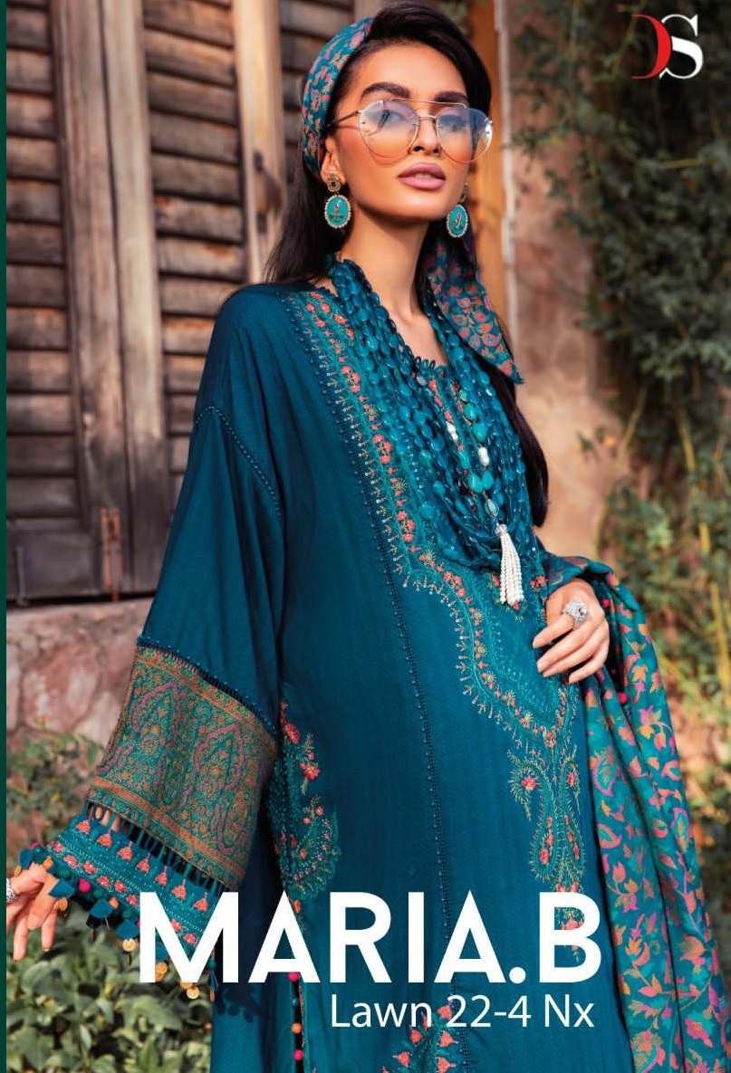 MARIA B LAWN 22 VOL 4 NX BY DEEPSY COTTON PAKISTANI DRESSES