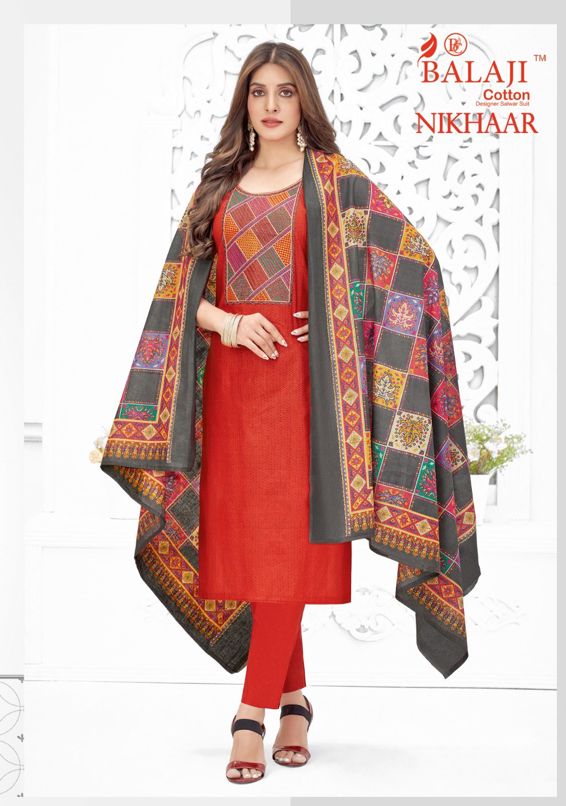 Balaji Nikhaar Wholesale Pure Cotton Regular Wear Dress Material