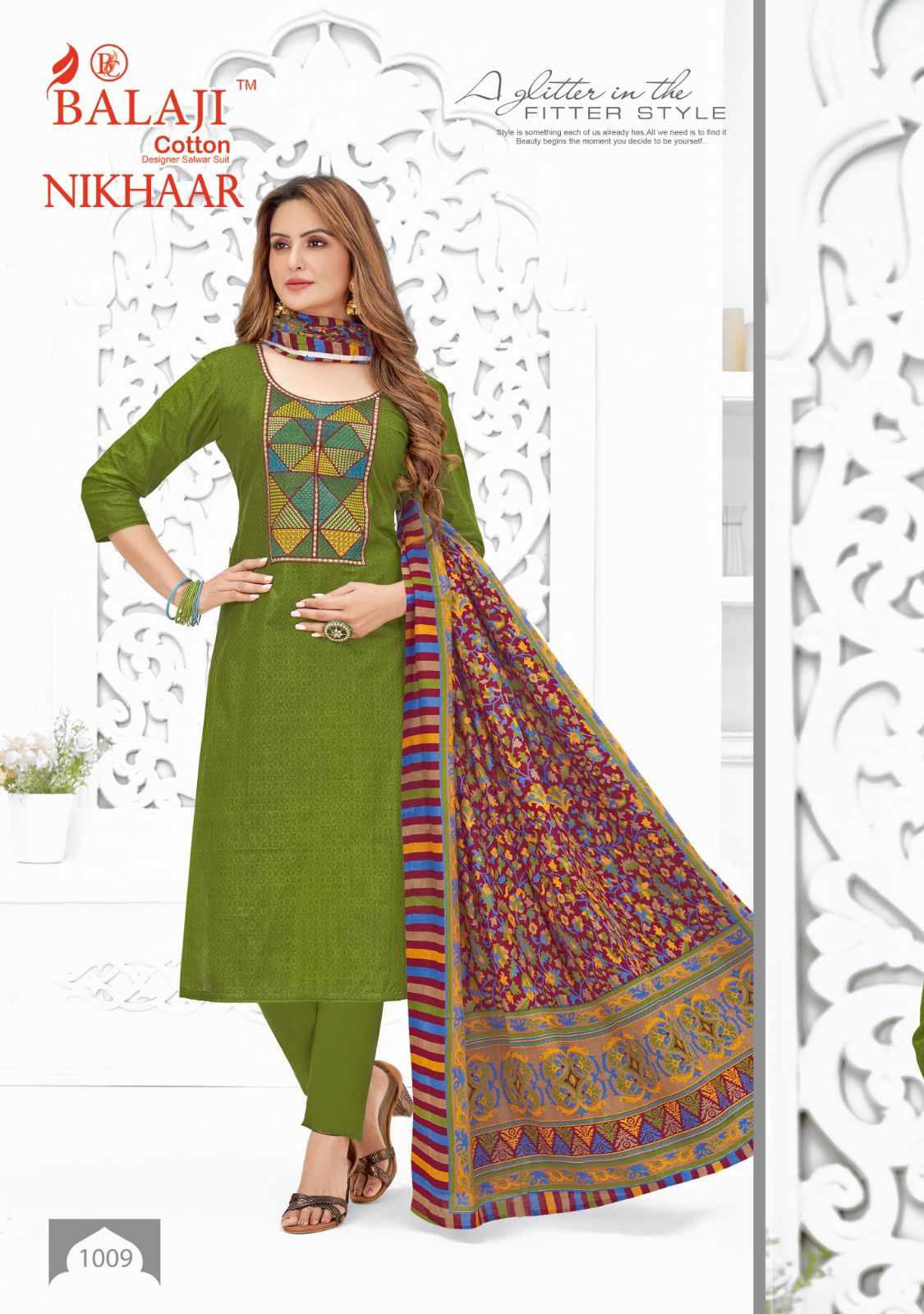 Balaji Nikhaar Wholesale Pure Cotton Regular Wear Dress Material