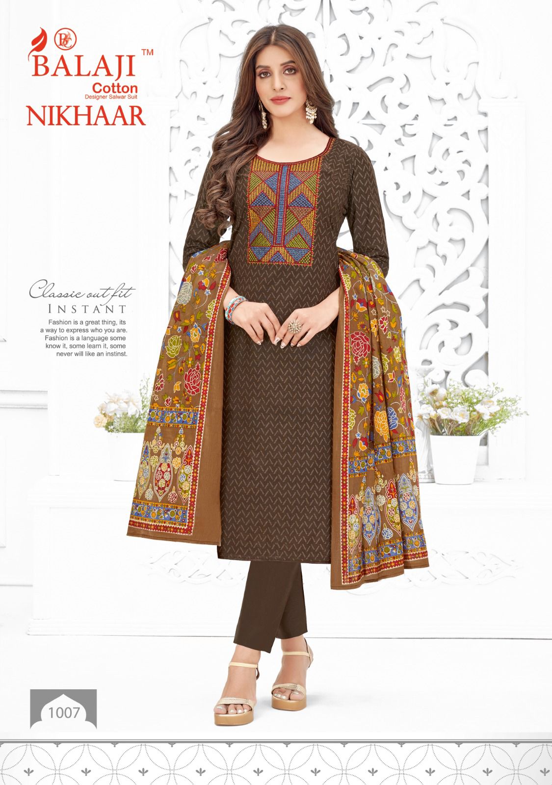 Balaji Nikhaar Wholesale Pure Cotton Regular Wear Dress Material