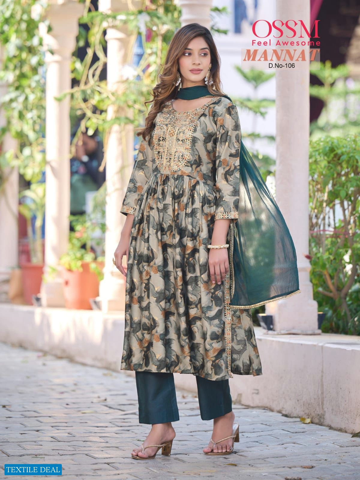 OSSM Mannat Vol-3 Wholesale Fully Stitched Nyra Collection