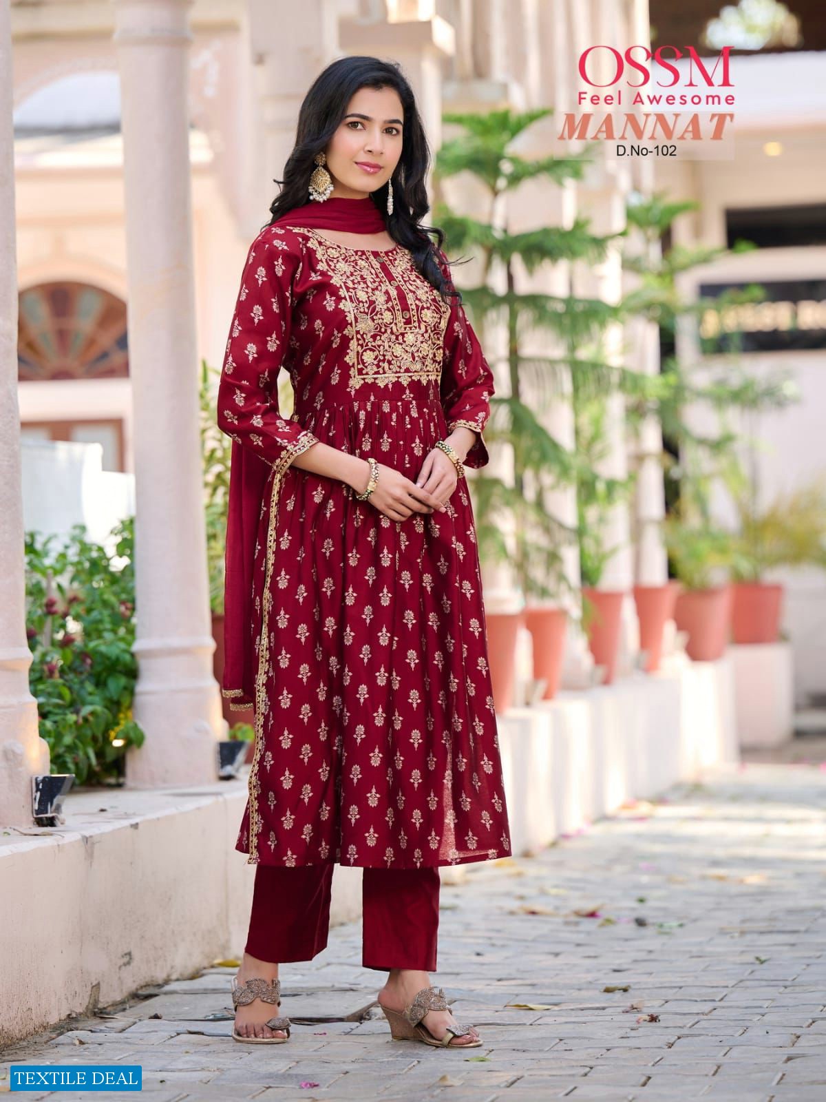 OSSM Mannat Vol-3 Wholesale Fully Stitched Nyra Collection