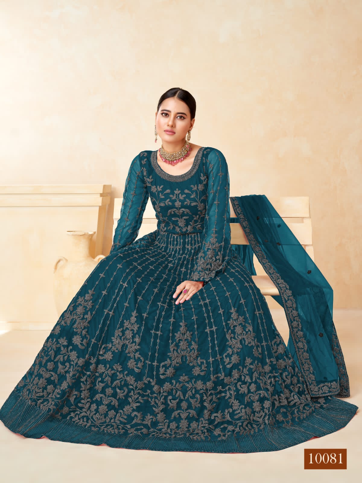 TWISHA ANJUBAA VOL 8 EXCLUSIVE LONG ANARKALI SALWAR KAMEEZ