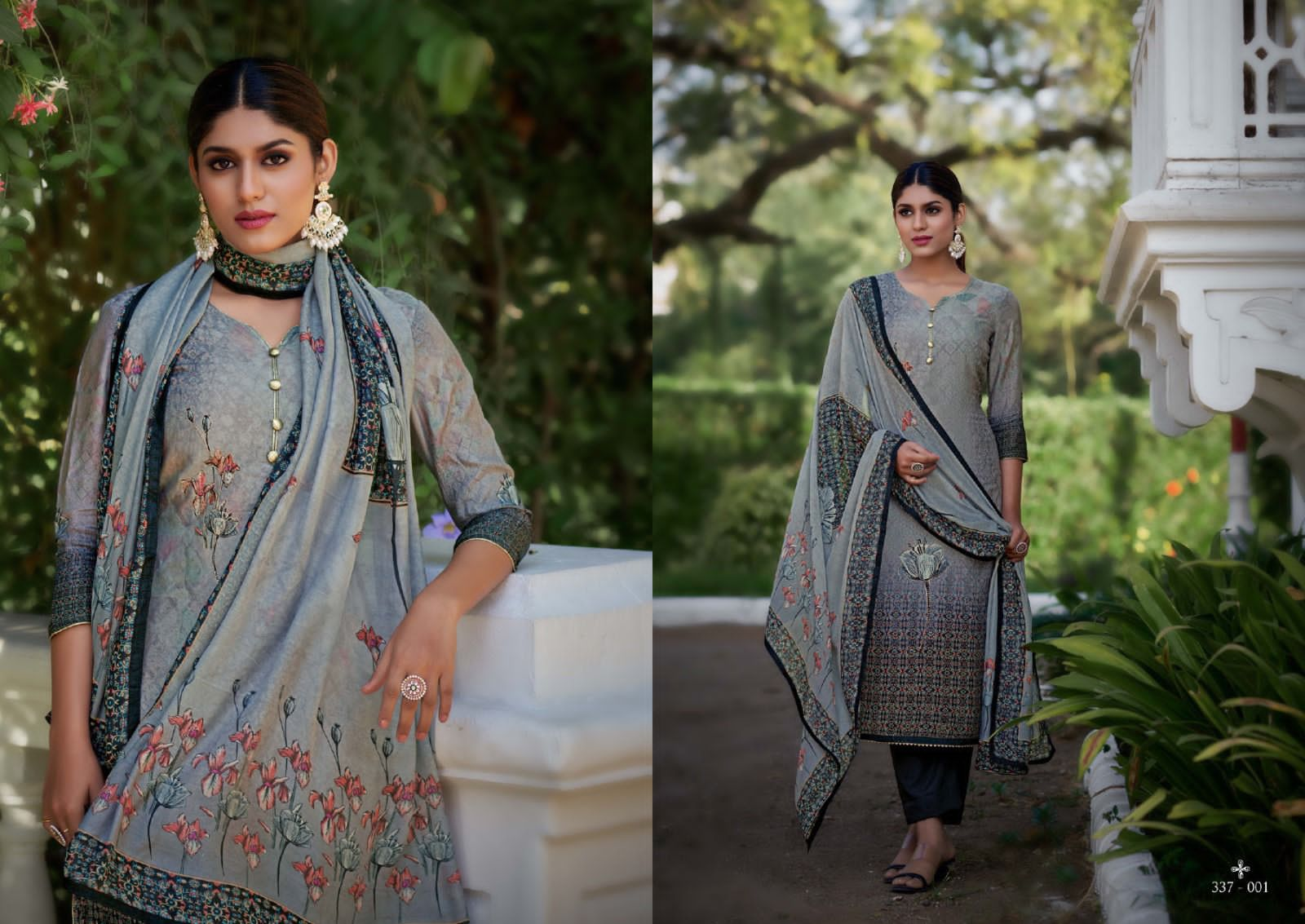 SARGAM PRESENT ULFAT MUSLIN HANDWORK DESIGNER SALWAR KAMEEZ