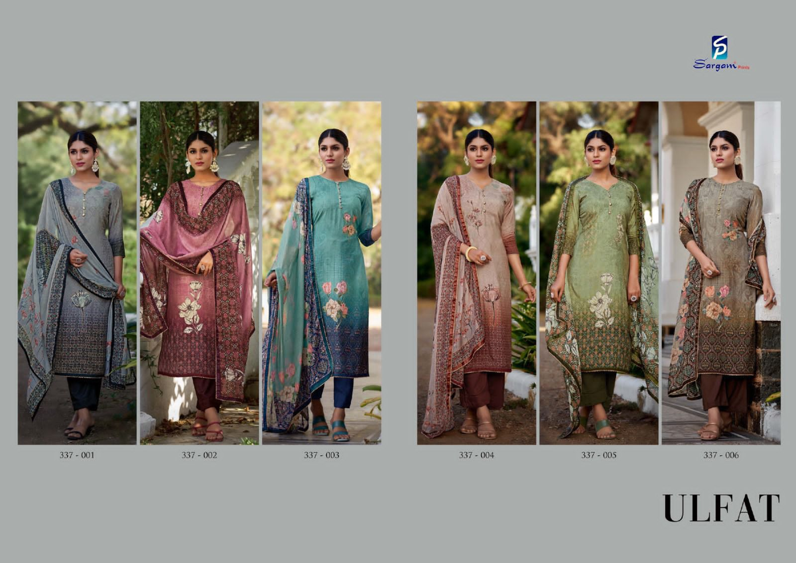 SARGAM PRESENT ULFAT MUSLIN HANDWORK DESIGNER SALWAR KAMEEZ