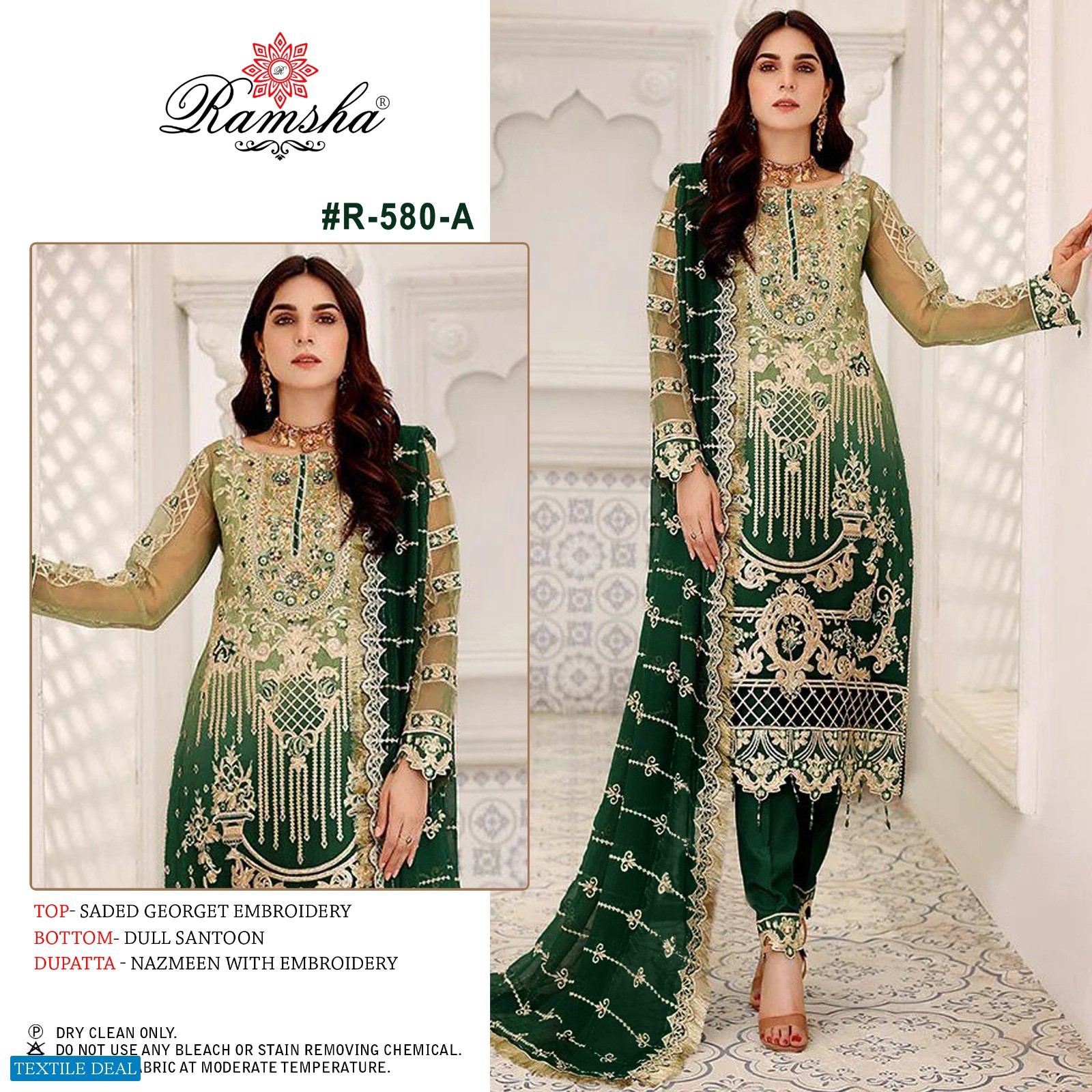 Ramsha R-580 Wholesale Pakistani Concept Pakistani Suits