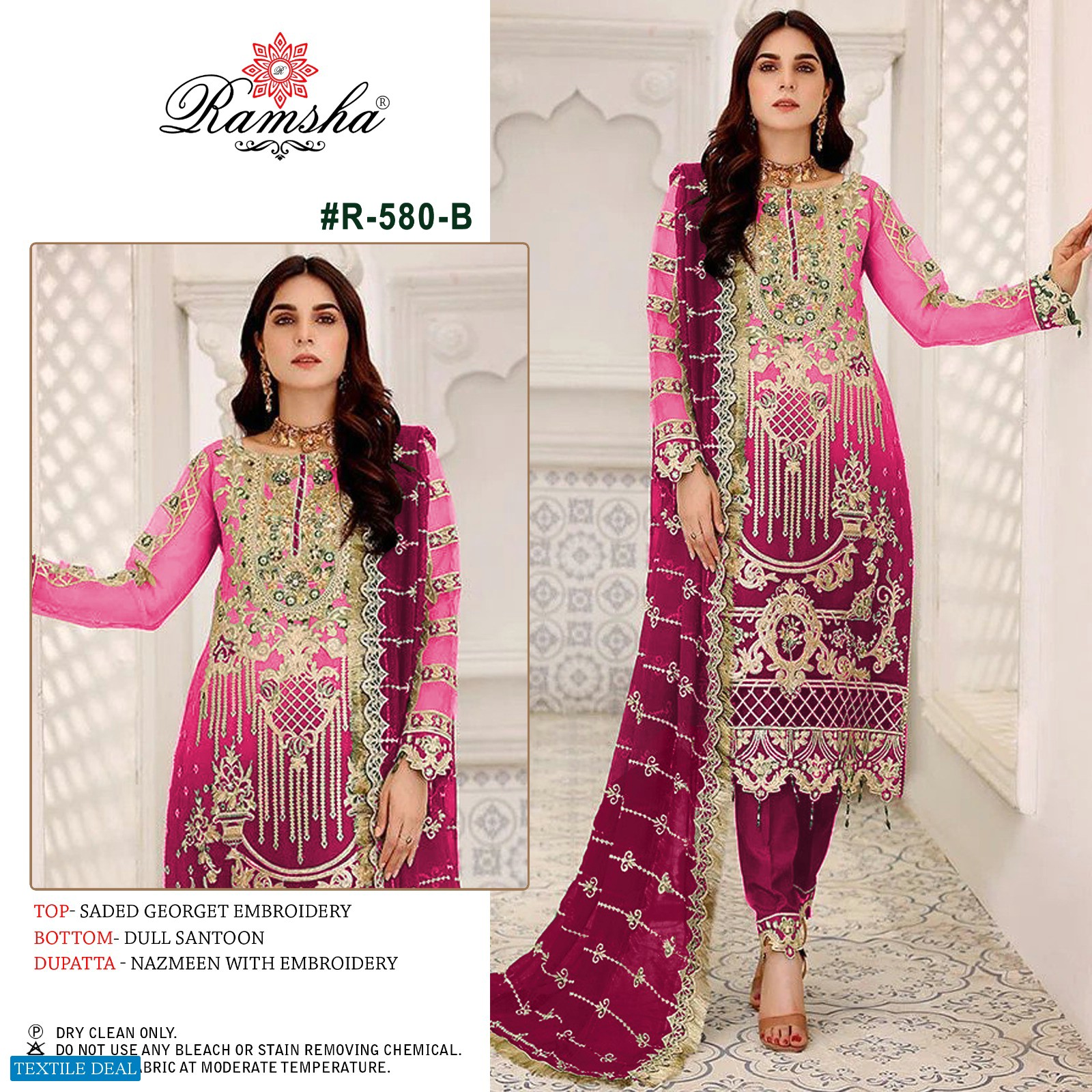 Ramsha R-580 Wholesale Pakistani Concept Pakistani Suits