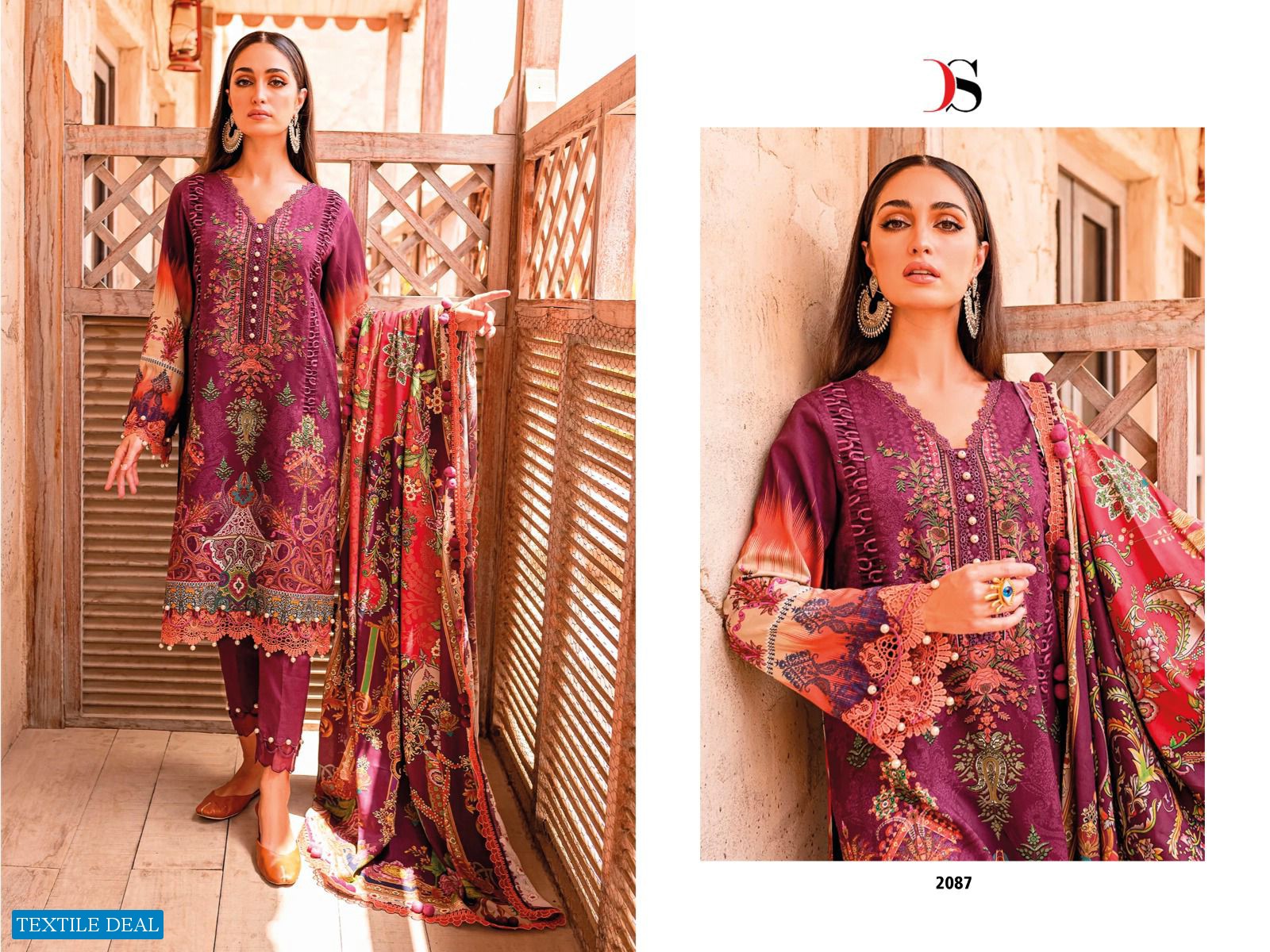 Deepsy Firdous Urbane-23 Wholesale Pakistani Concept Salwar Suits