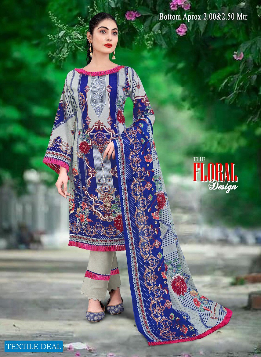 Paridhan Sufiya Vol-1 Wholesale Pure Cotton Printed Dress Material