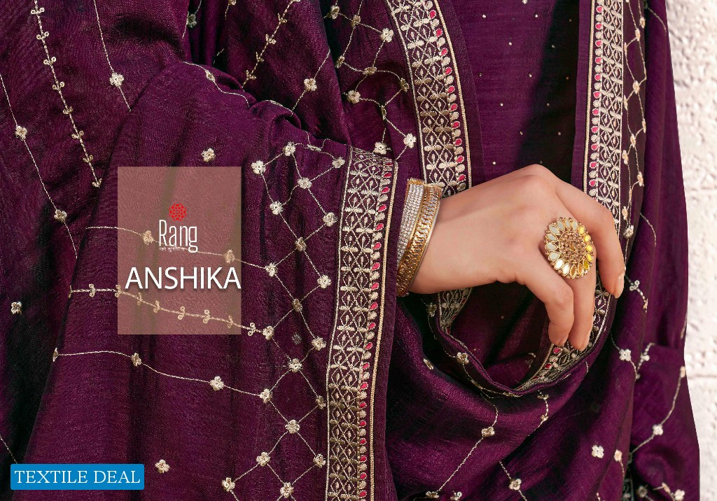 RANG LAUNCHED ANSHIKA VICHITRA SILK CASUAL SALWAR KAMEEZ