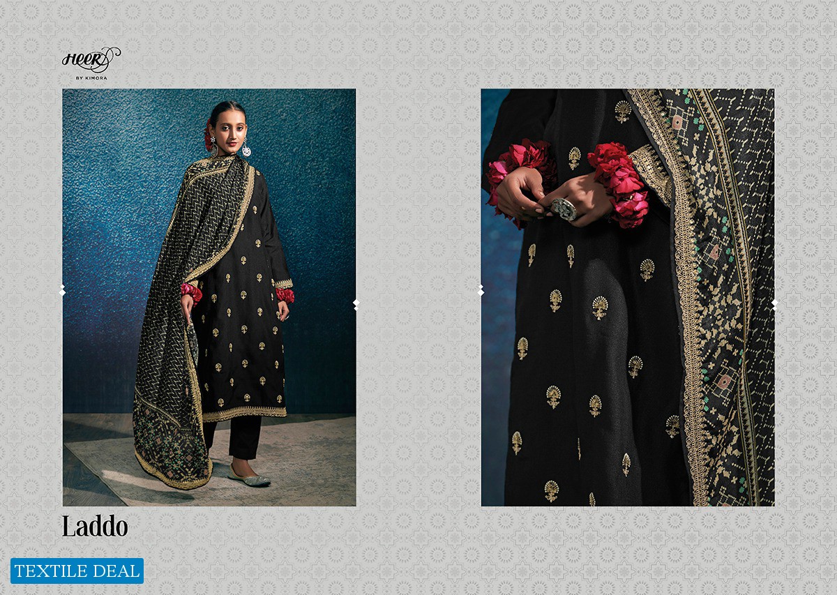 Kimora Heer-139 Laddo Wholesale Festive Wedding Collection Salwar Suits