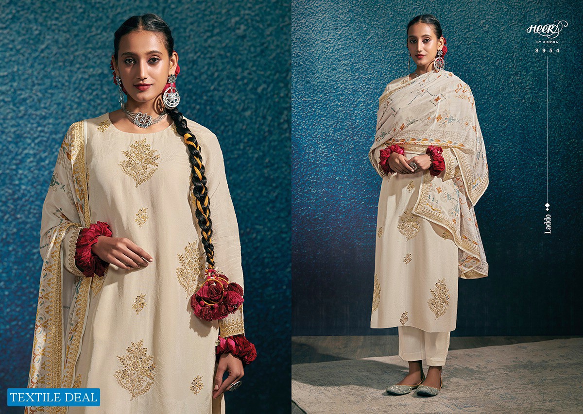 Kimora Heer-139 Laddo Wholesale Festive Wedding Collection Salwar Suits