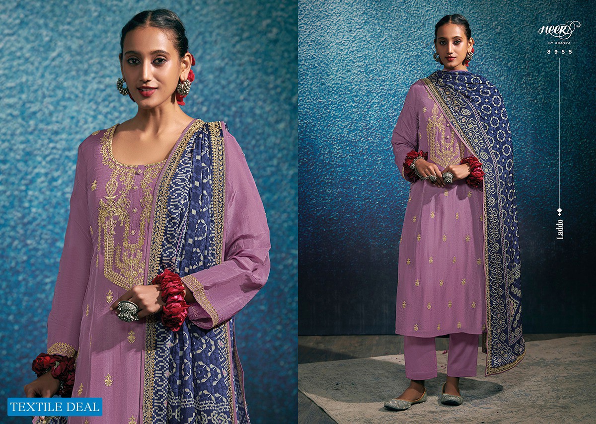 Kimora Heer-139 Laddo Wholesale Festive Wedding Collection Salwar Suits