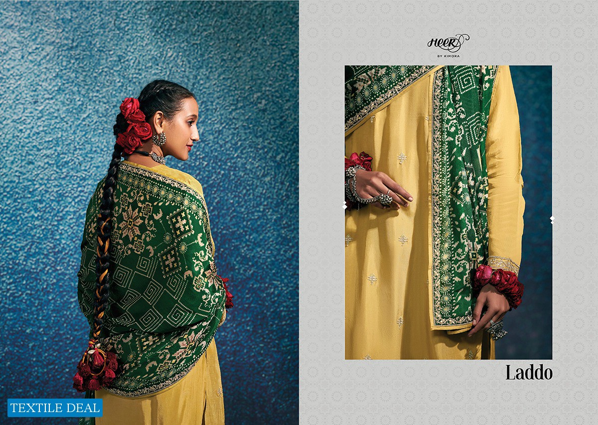 Kimora Heer-139 Laddo Wholesale Festive Wedding Collection Salwar Suits