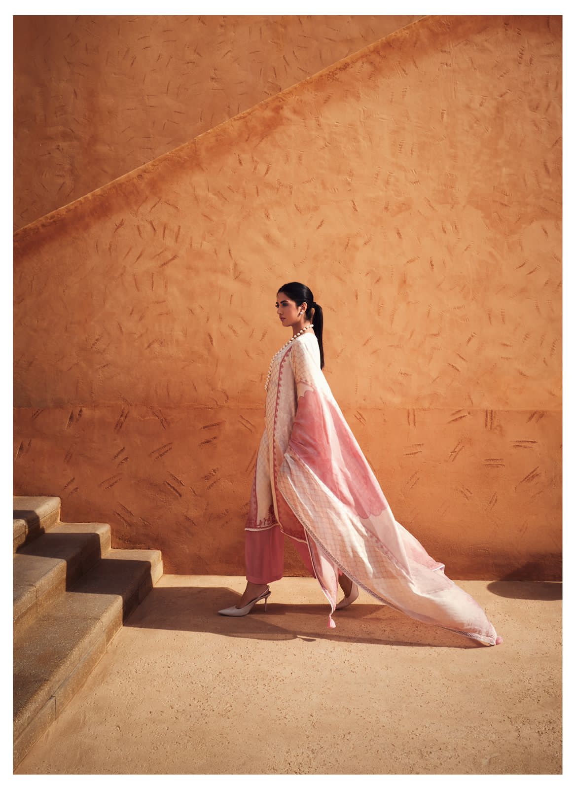 Varsha Vanilla Wholesale Viscose Muslin Digitally Printed With Embroidery Salwar Suits